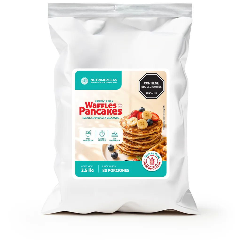 NUTRIMEZCLAS Premezcla gluten free libre de gluten Pancake